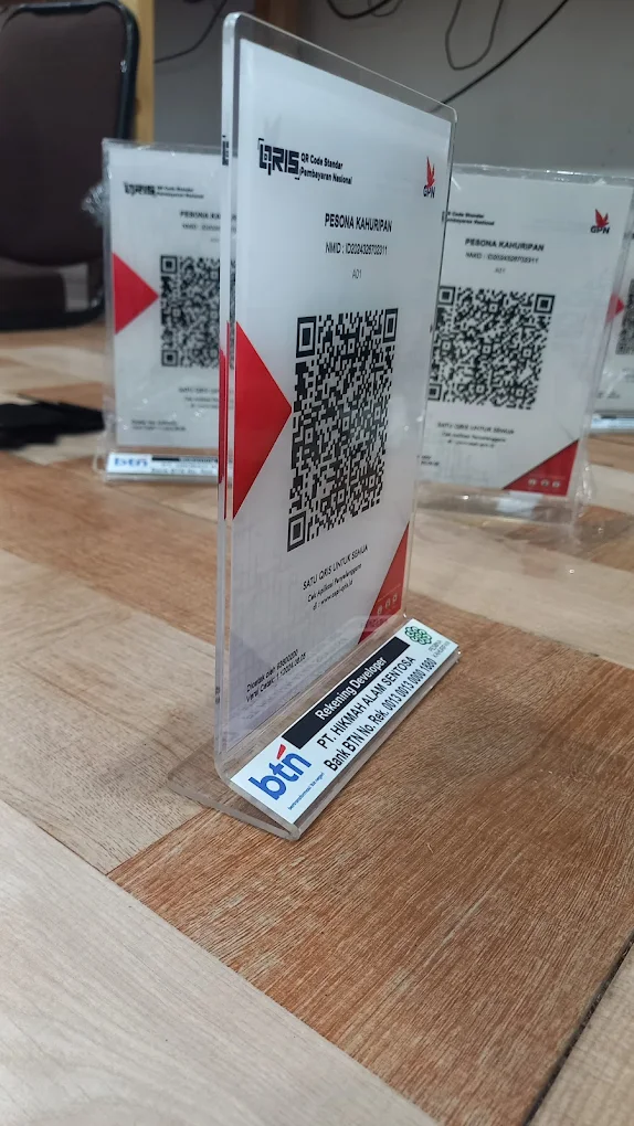Hasil Kerja Berkah Akrilik